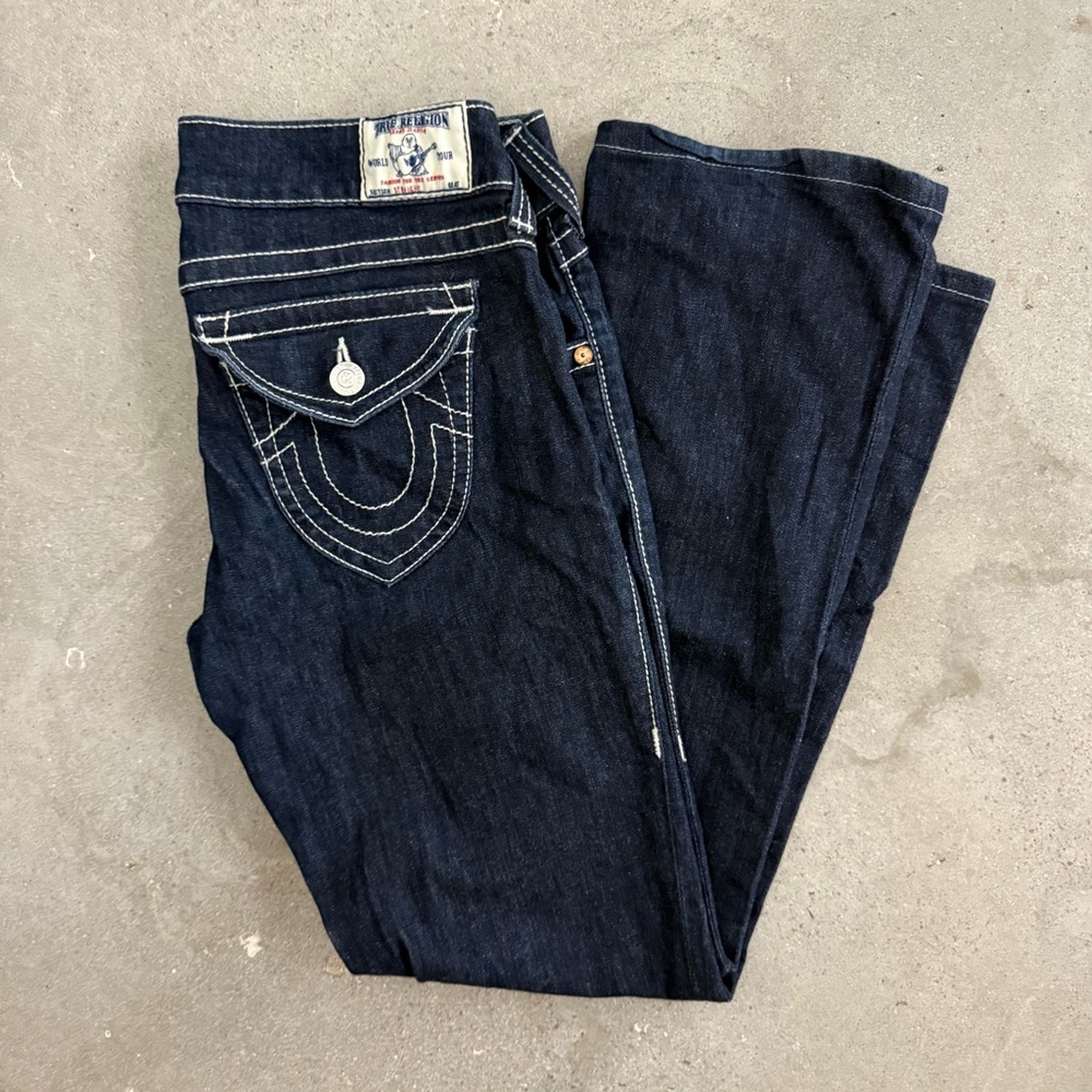 True Religion Dark Blue Skinny Jeans